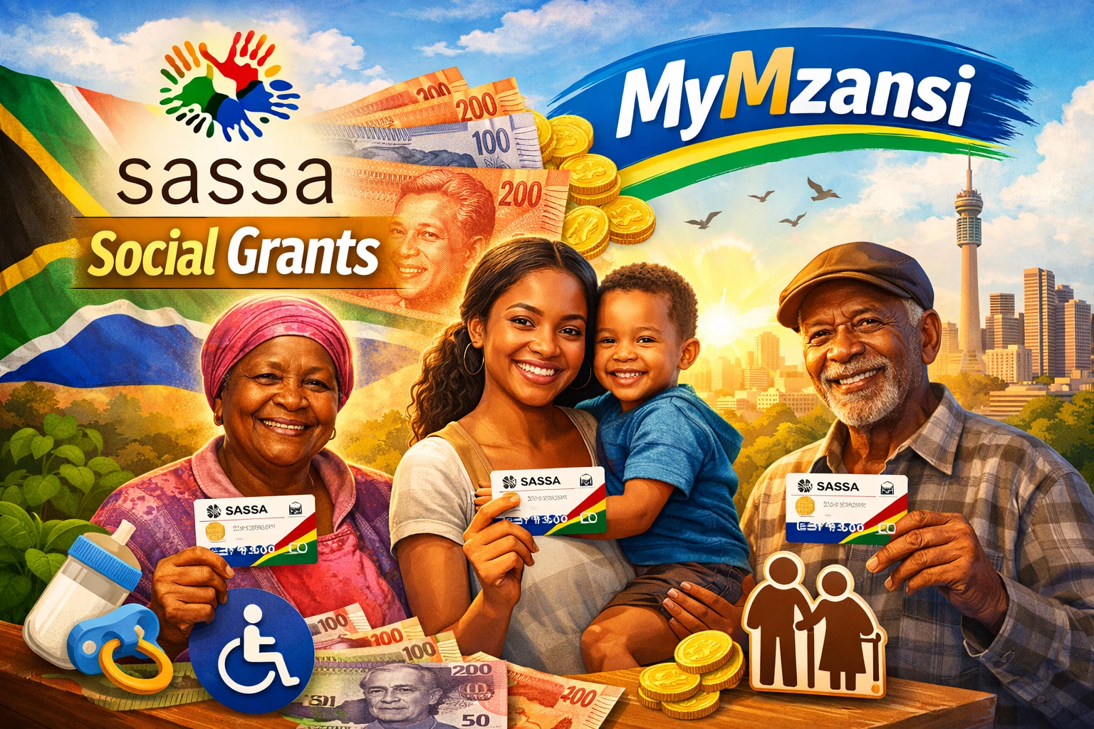SASSA Grants and MyMzansi