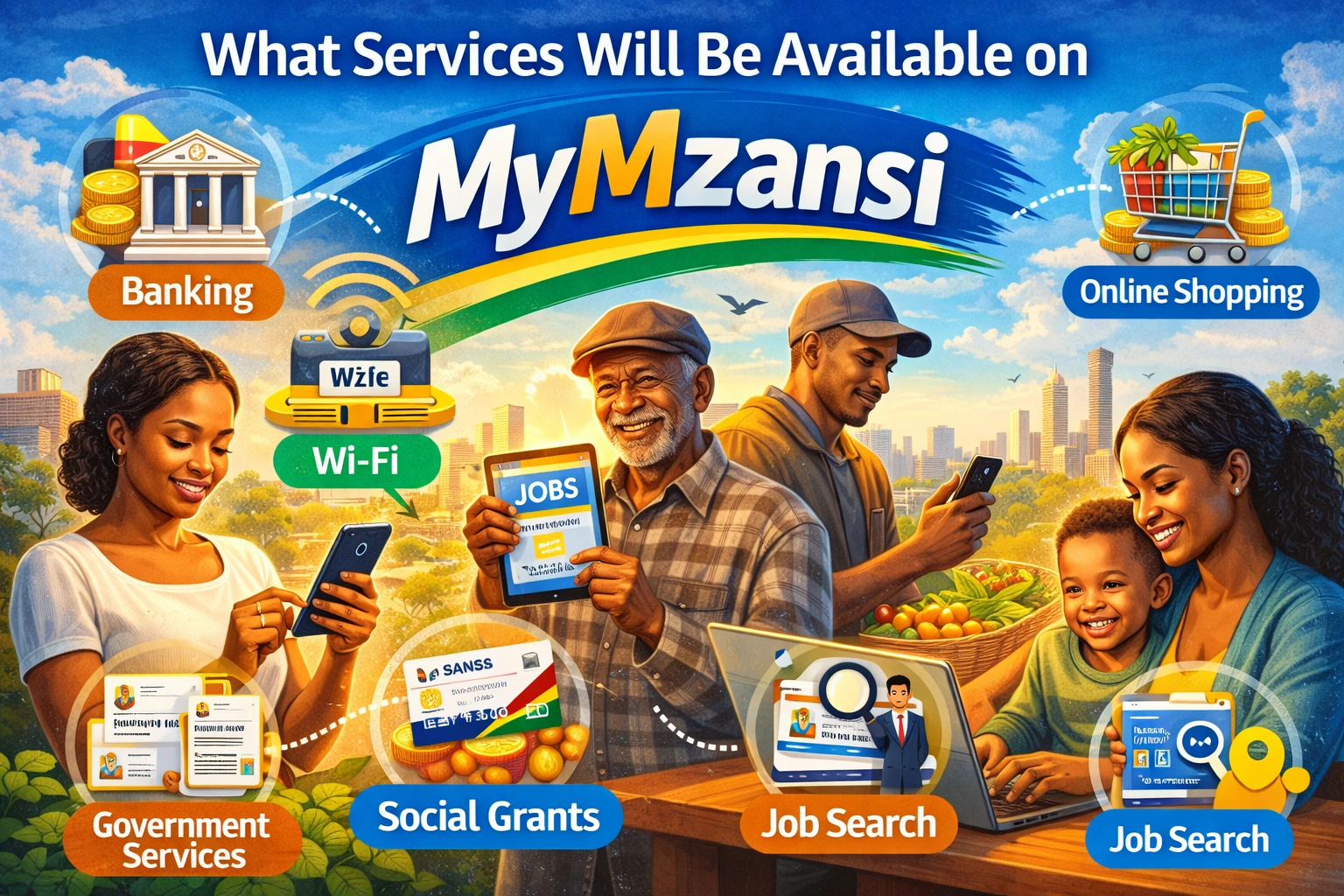 What Services Will Be Available on MyMzansi