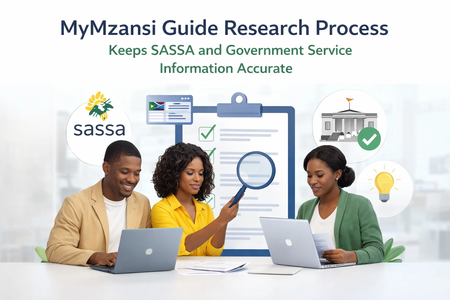 MyMzansi Guide Research Process